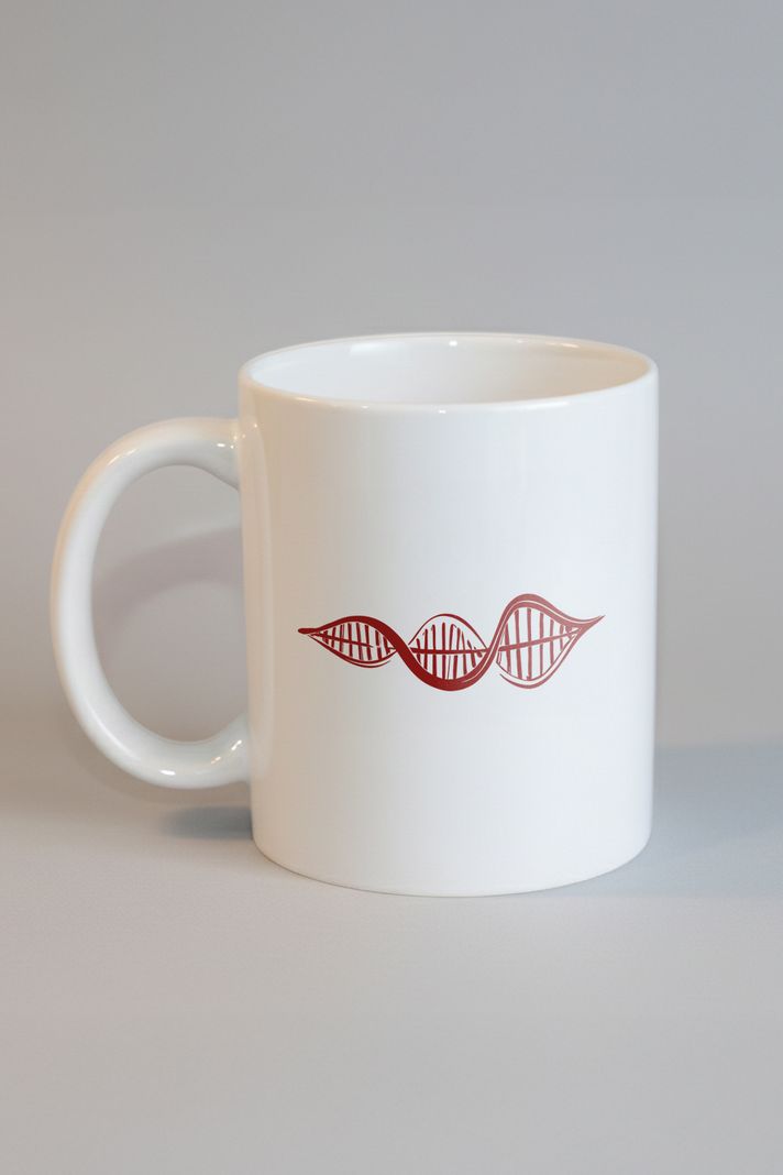 DNA Yaşamın Özü Kupa ön görsel
