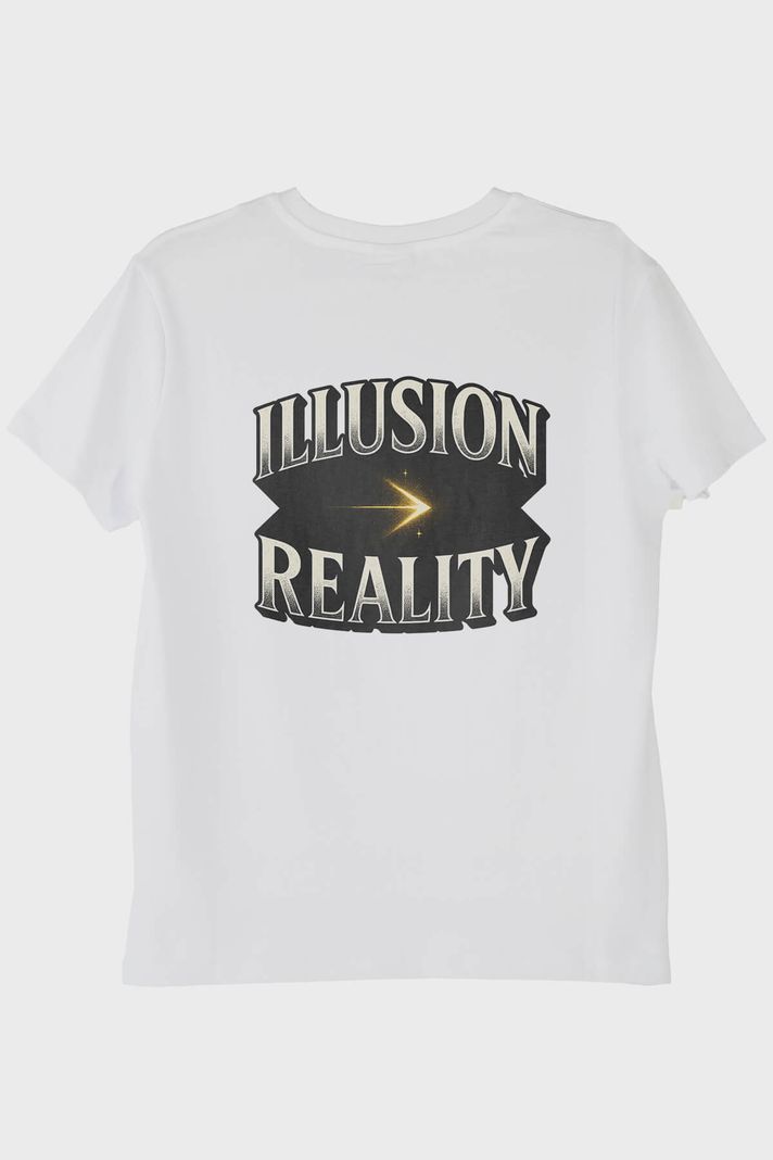 İllüzyon Reality Beyaz Tişört - 2. görsel