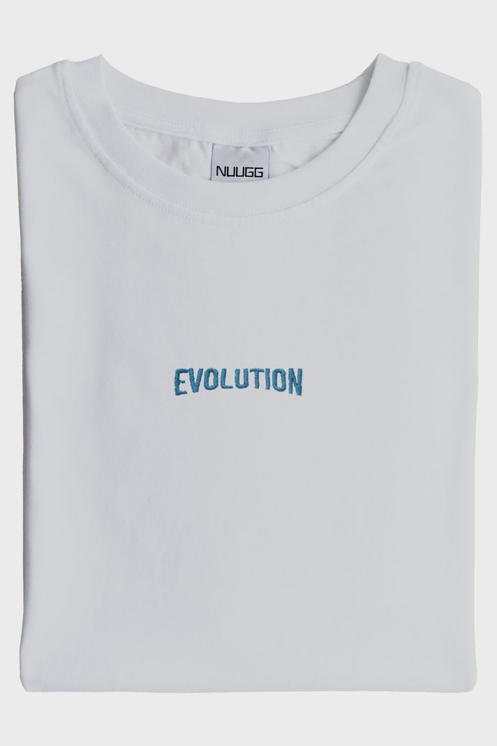 Mavi Evolution Nakışlı Tişört - 3. görsel