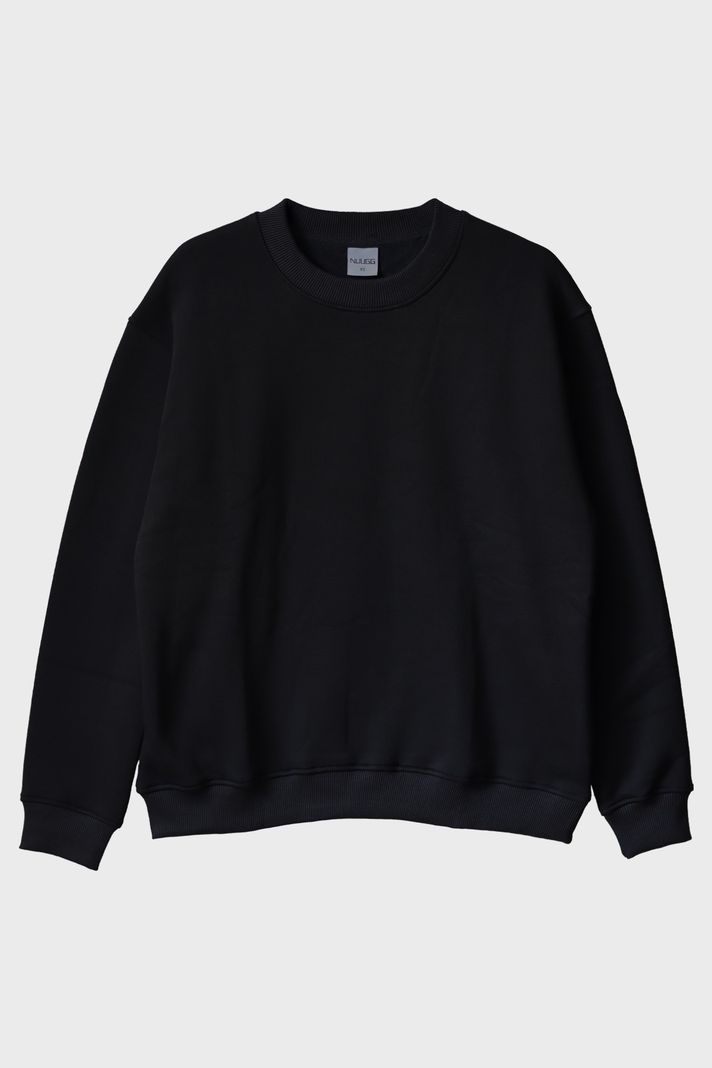 Tapınak Şövalyesi Siyah Bisiklet Yaka Sweatshirt - 2. görsel