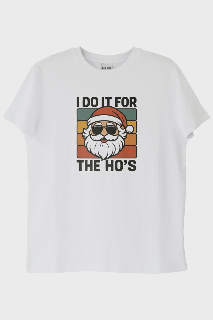 Cool Santa Beyaz Tişört ön görsel