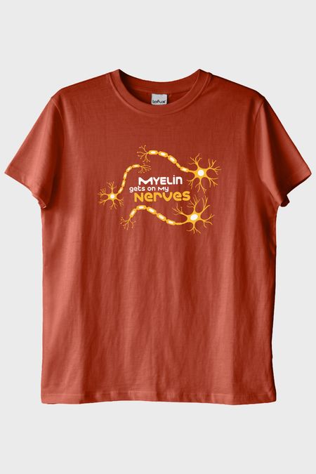 Myelin Sinirlerimi Bozuyor Kiremit Tişört