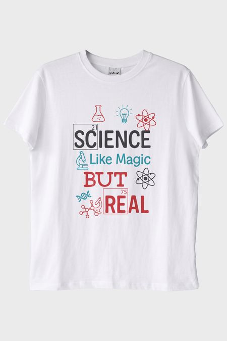 Science Like Magic Beyaz Tişört