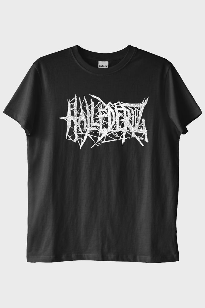 Death Metal Yazılı Siyah Tişört ön görsel