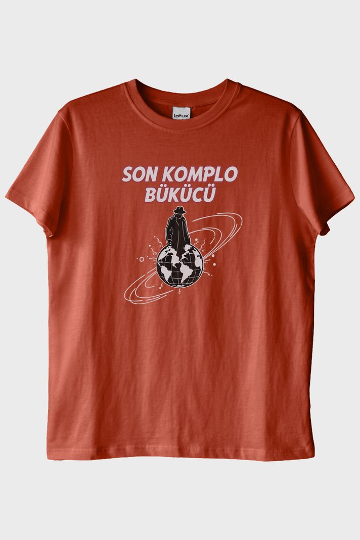 Son Komplo Bükücü Kiremit Tişört ön görsel