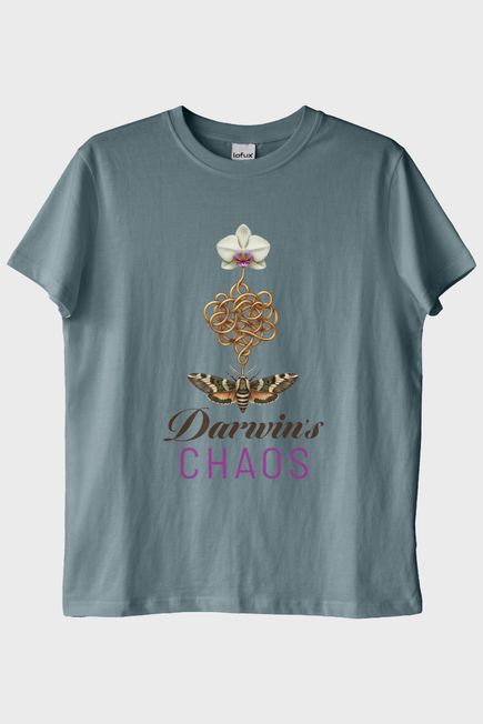 Darwin's Chaos Mavi Tişört