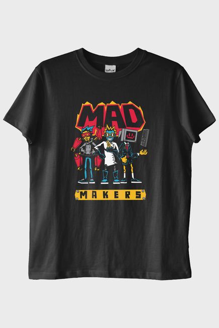 Mad Makers Siyah Tişört