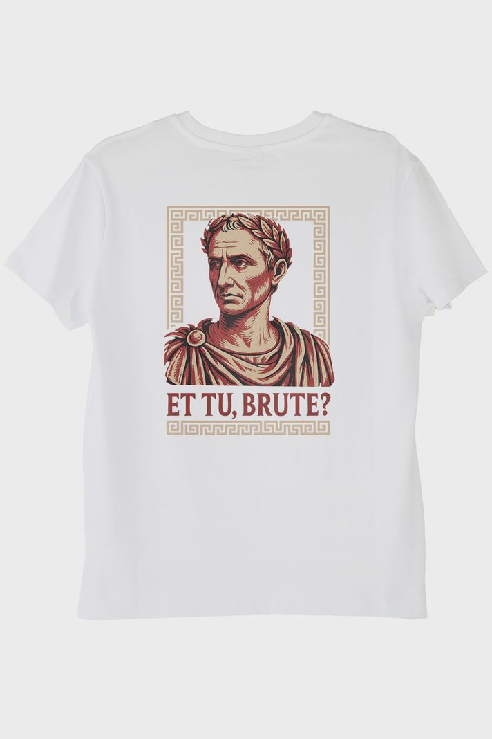 Et Tu, Brute? Beyaz Tişört - 2. görsel