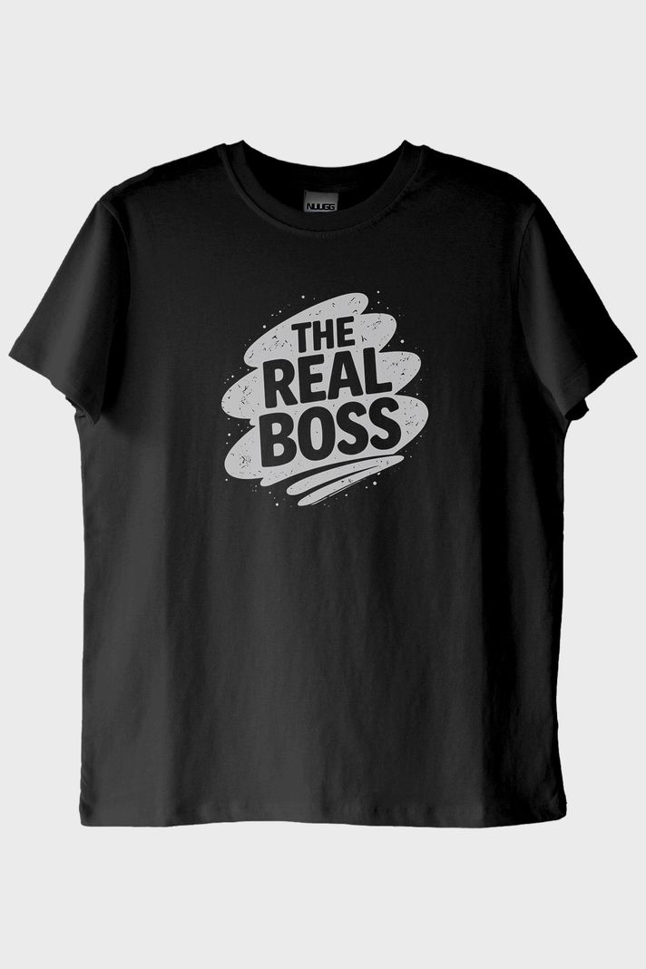 The Boss Çift Siyah Tişört - 4. görsel