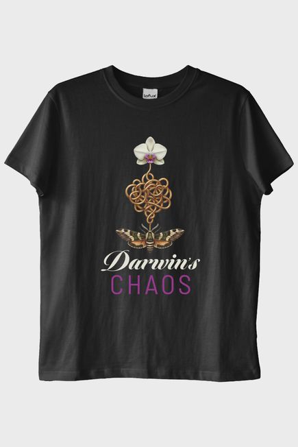 Darwin's Chaos Siyah Tişört
