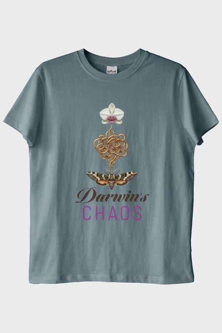 Darwin's Chaos Mavi Tişört