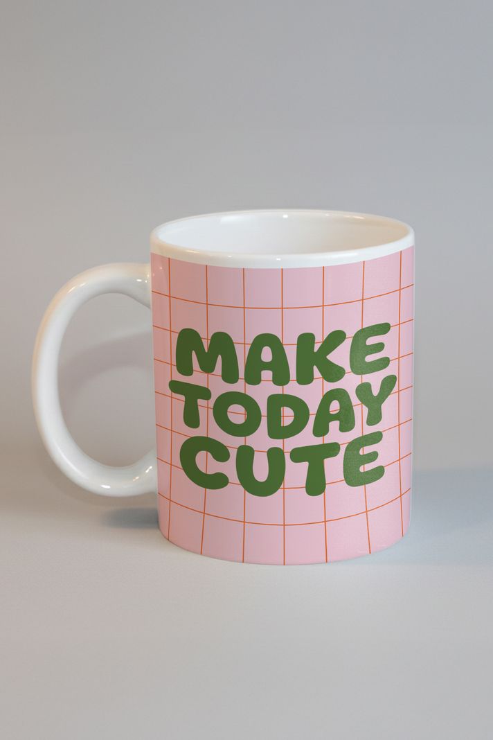 Make Today Cute Kupa ön görsel