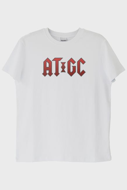 Genetik Kod ATCG Beyaz Tişört