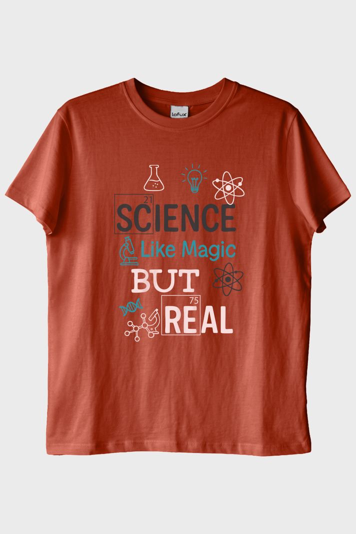 Science Like Magic Kiremit Tişört ön görsel