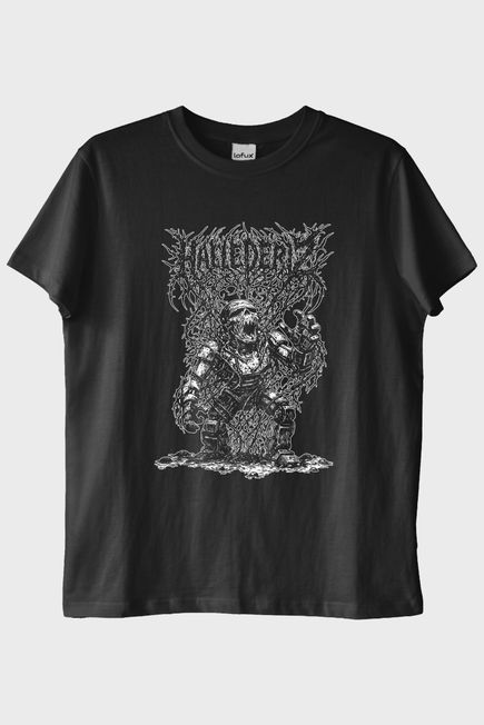 Brutal Death Metal Siyah Tişört