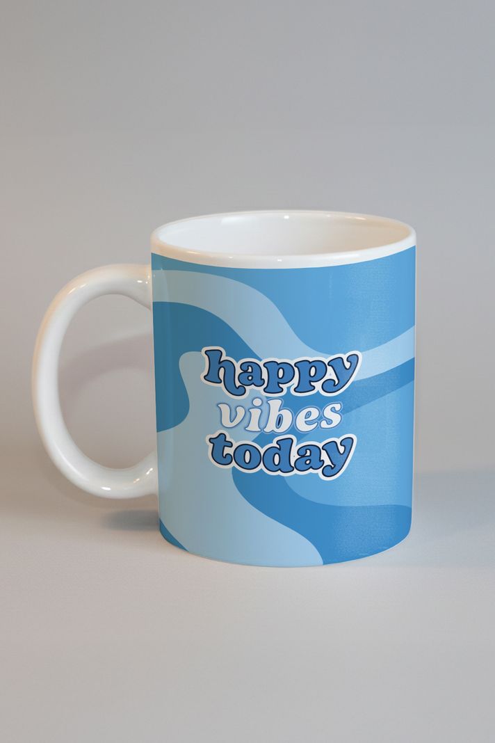 Happy Vibes Today Kupa ön görsel