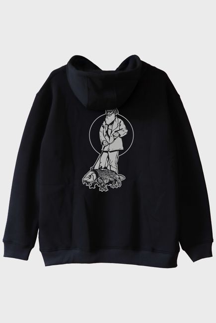 Evcil Hayvaniyla Darvin Siyah Hoodie