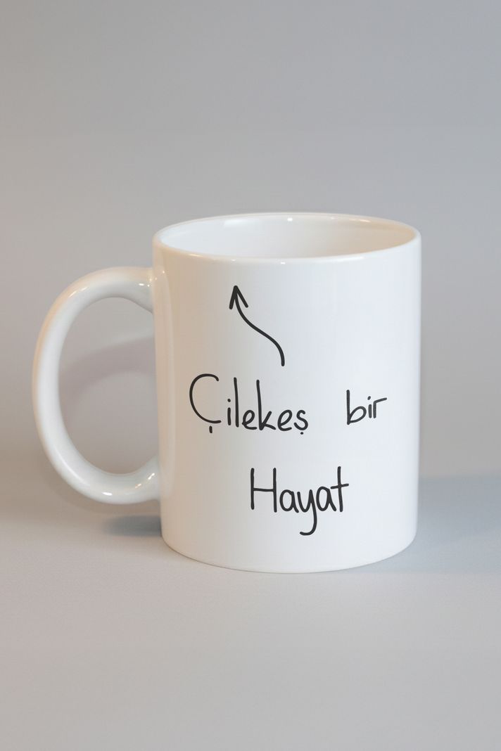 Çilekeş Bir Hayat Kupa ön görsel