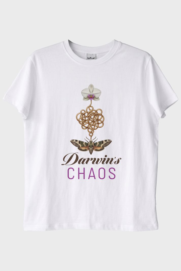 Darwin's Chaos Beyaz Tişört ön görsel