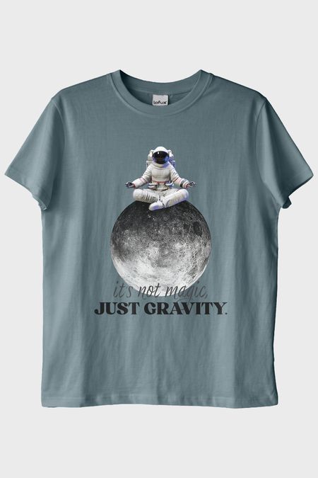 Just Gravity Mavi Tişört