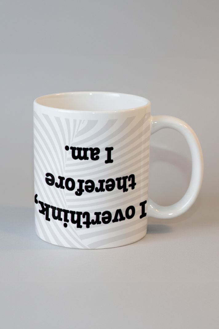 Overthink Therefore I Am Kupa - 3. görsel