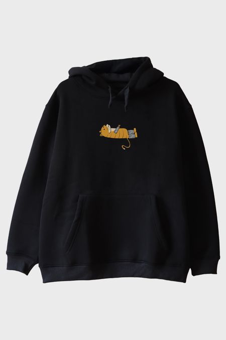 Sakat Kedo Siyah Hoodie
